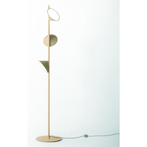 AxoLight Orchid, pískově béžová stojací lampa se stmívačem, 3x15W LED 3000K, výška 184cm