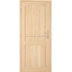 Dřevěné masivni dveře z borovice LONDÝN 2/P