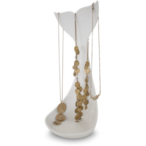 Stojánek na šperky J-ME Whale Jewellery Dish, bílá WHALEWHT 12,7 x 12 x 28,5 cm