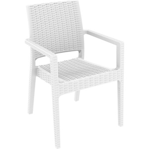Zahradní židle Triant (Bílá) csv:m11312056 DMQ