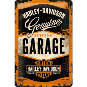 Nostalgic Art Plechová cedule Harley Davidson Garage Rozměry: 30x40cm