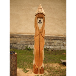 DRDLIK Zvonička 3 dřevořezba 300 cm