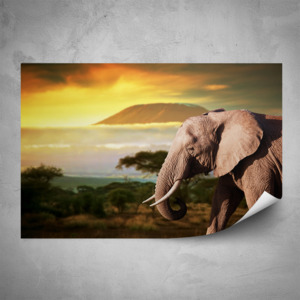 Plakát - Kilimandžáro (180x120 cm)