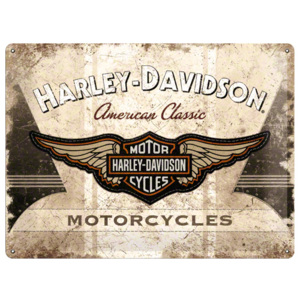Nostalgic Art Plechová cedule Harley Davidson Classic Motocycles Rozměry: 30x40cm