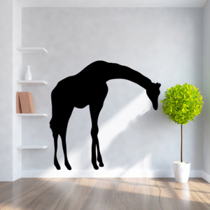 Samolepka na zeď - Žirafa 2 (95x93 cm)