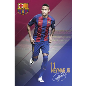 Maxiplakát Barcelona - Neymar 61x91,5