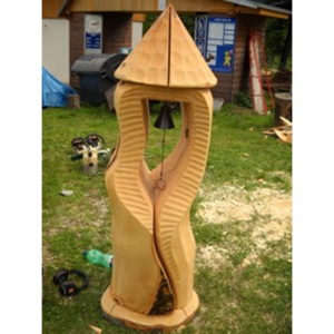 DRDLIK Zvonička 11 dřevořezba 150 cm