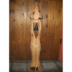 DRDLIK Zvonička 22 dřevořezba 150 cm