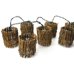 Světelný řetěz - bambusový