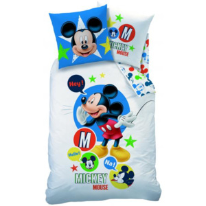 CTI, Francúzsko Dětské povlečení Mickey Mouse, Požadovaný rozmer 1x70x90 / 1x140x200 cm