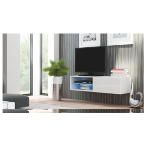 Výprodej LIVO RTV 120 Televizní stolek bílý