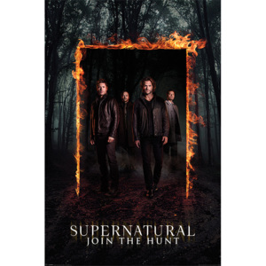 Plakát, Obraz - Lovci duchů - Supernatural - Burning Gate, (61 x 91,5 cm)