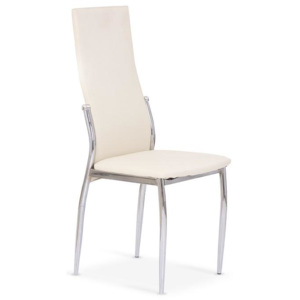 OUTLET Jídelní židle K3 bílá Halmar - doprodej poslední 2ks oranžová