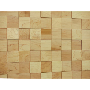 JAVOR 50 (volné)- dřevěný obklad, lamela 3D, broušený (olejovaný) (Dřevěný obklad z masivního dřeva. Dekorativní výzdoba stěn v interiéru.)