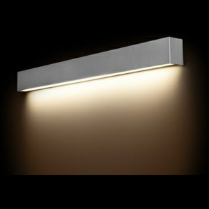 Nowodvorski LED nástěnné svítidlo 9614 STRAIGHT WALL LED SILVER M