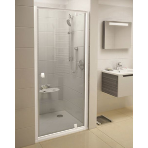 RAVAK Pivot PDOP2 sprch. dveře otočné pivotové dvoudílné transparent/bílá 110cm - 03GD0101Z1