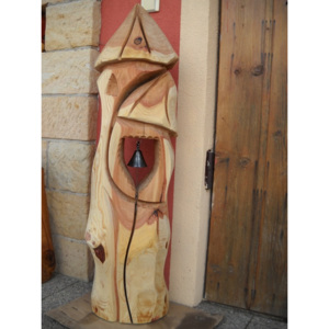 DRDLIK Zvonička 41 dřevořezba 130 cm