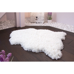 Holtex, Kusový koberec Shape, 60 x 85 cm, Bílá