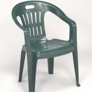 Židle plastová PIONA zelená - 56 x 55 x 78 - Progarden