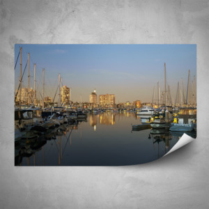Plakát - Pohled z přístavu (60x40 cm)