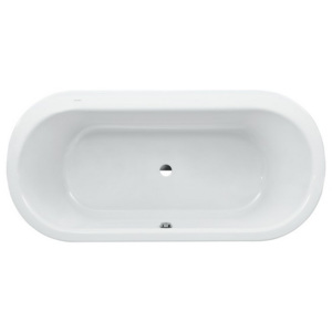 Laufen Solutions Oválná vana, s konstrukcí, sanitární akrylát 1900 mm x 900 mm x 630 mm H2255110000001