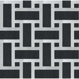 Luxusní černo-stříbrná tapeta 488188 Colin, Vavex, rozměry 0,53 x 10,05 m