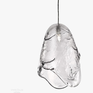 Lasvit Frozen large, závěsné svítidlo od Maxima Velčovského, 40W E14, prům. 29cm