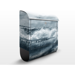 Poštovní schránka s potiskem Rozbouřené moře (YK6)