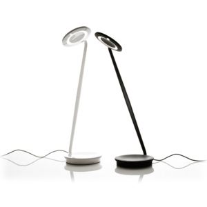Stolní lampa Pixo s LED a USB portem velikost: stolní, barva stínidla: bílá
