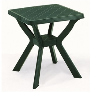 Plastový stůl čtverec RENO zelený - 70 x 70 x 72 - Progarden