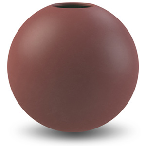 Ball vase 10cm plum