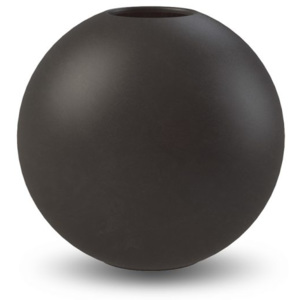 Ball vase 30cm black