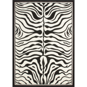 Kusový koberec Contempo CON 450 black-white , Rozměry koberců 60x110 Lalee koberce