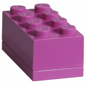 LEGO Mini Box, růžová, 46 x 92 x 43 mm