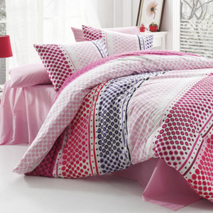 Ložní povlečení Fashion Pink francouzská postel