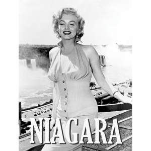 Obraz na plátně Marilyn Monroe - Niagara Pose, (60 x 80 cm)