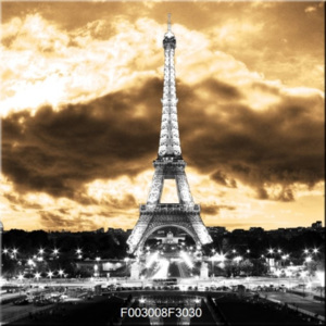 Obraz eiffelova věž města Paříž