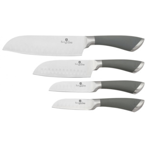 4dílná sada nožů Chef - šedá - Berlinger Haus