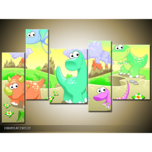 Obraz pro děti dinosaurus