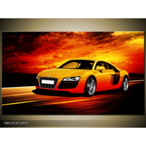 Obraz žlutá Audi