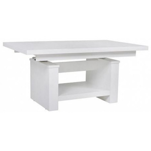 BRW Konferenční stolek HEZE2, bílá alpská