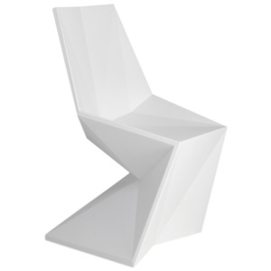 Bílá zahradní židle Vondom Vertex