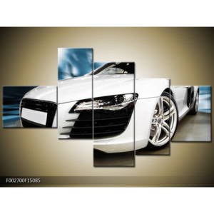 Obraz bílá Audi