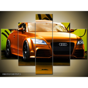 Obraz oranžová Audi