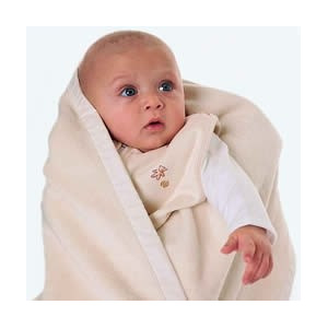 Hippychick Hippychick Organic Blanket Natural - Dětská deka 4715-Baby Blanket Natural 75x100cm