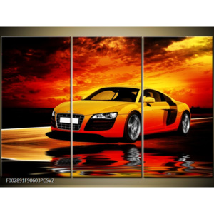 Obraz žluté Audi