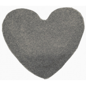Vopi koberce Kusový koberec Color Shaggy šedý srdce - 120x120