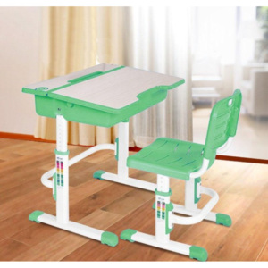 Halmar Dětský psací stůl a židle Astro 2 zelená