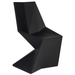 Černá zahradní židle Vondom Vertex