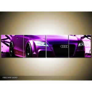 Obraz fialová Audi